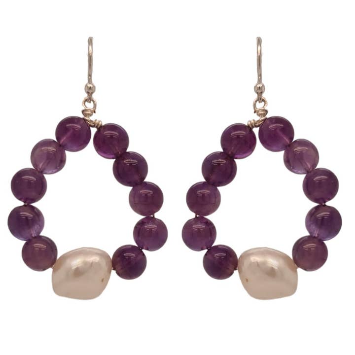 PearlGem Designs - Wholesale Beaded bracelet - Nina Amethyst and Citrine Bracelets4