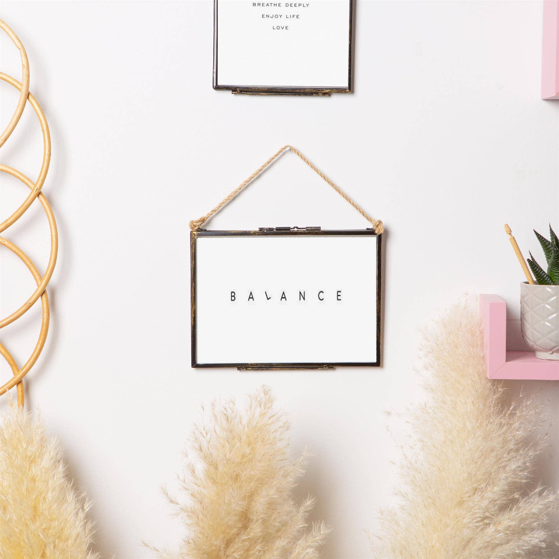 Rinkit Ltd - Wholesale Picture Frame - 7" x 5" Black Hanging Metal Photo Frame - by Nicola Spring3