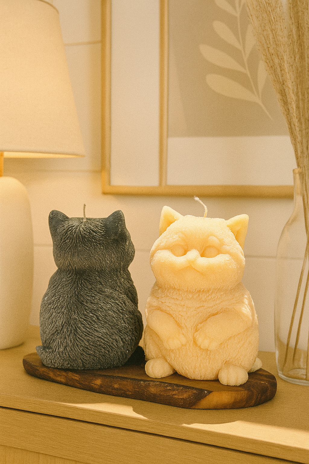 Aroma Therapy Candle - Wholesale Novelty Candle - Large Chubby Cat Soy Candle8