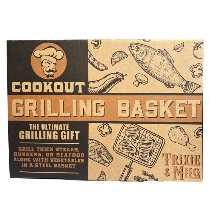 Lucky Jack - Wholesale Grillgereedschap voor buiten - BBQ Grillmand – Roestvrijstalen Grillaccessoire1