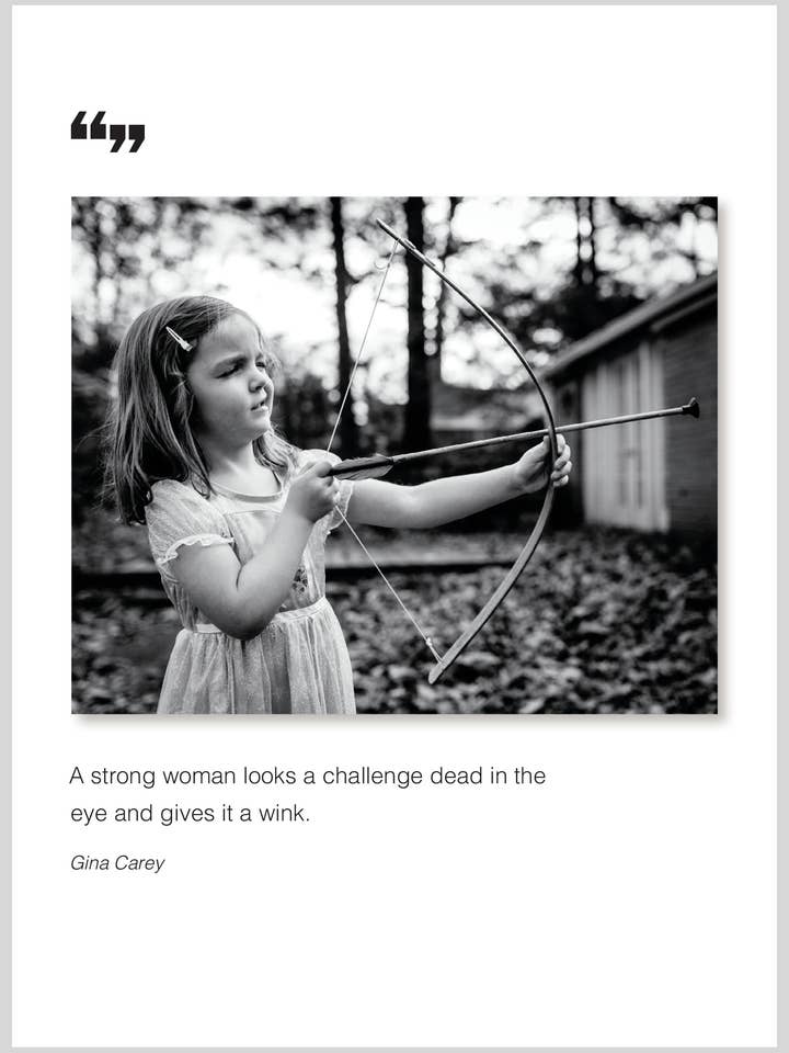 A strong woman All Occasion/Birthday/Mother's Greeting Card for wholesale by The Borealis Press Inc