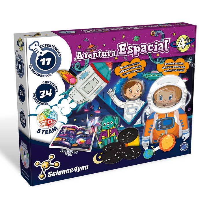 Science4you - Vendita all'ingrosso Set di giocattoli - Bambini - Space Expedition - Gioco educativo multilingue per bambini10