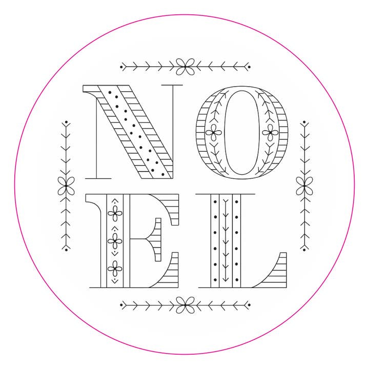 Peter Pauper Press - Wholesale Embroidery/Cross Stitch Supplies - Christmas Embroidery Pattern Transfers3