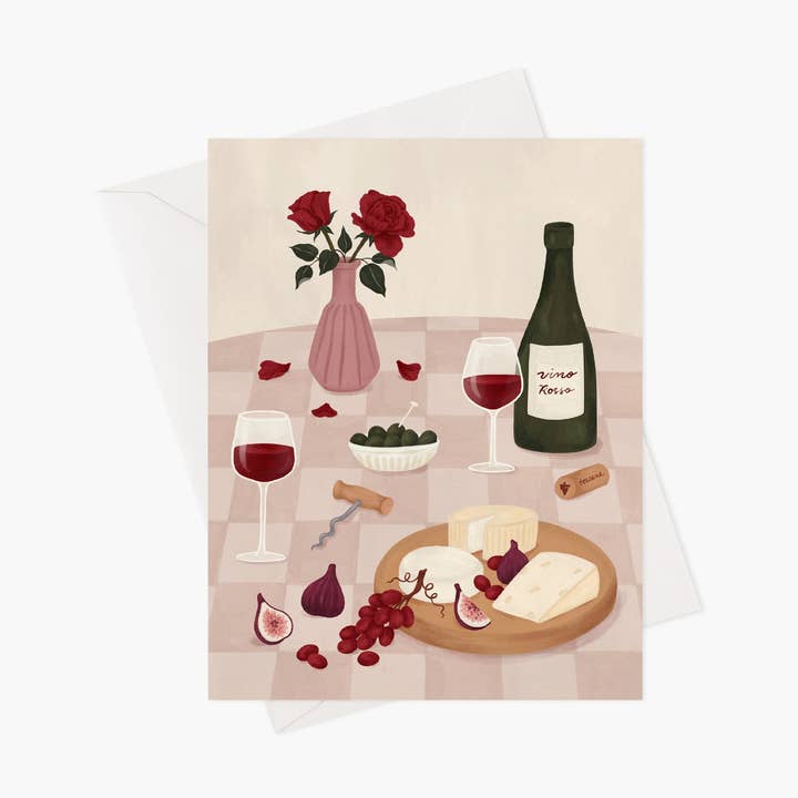 Apéro - WUNSCHKARTE für den Großhandel von Marie-Lise Illustration