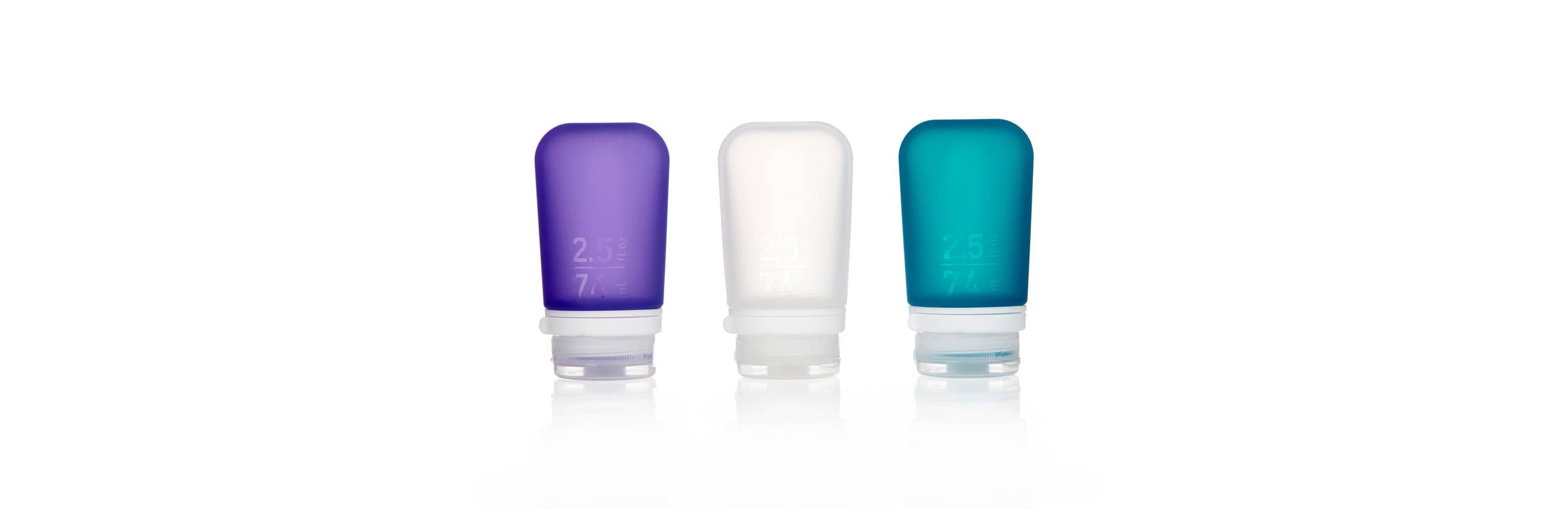 humangear – Großhandel Reiseflasche/-behälter – humangear GoToob+ 3er-Pack nachfüllbare Silikon-Reiseflaschen14