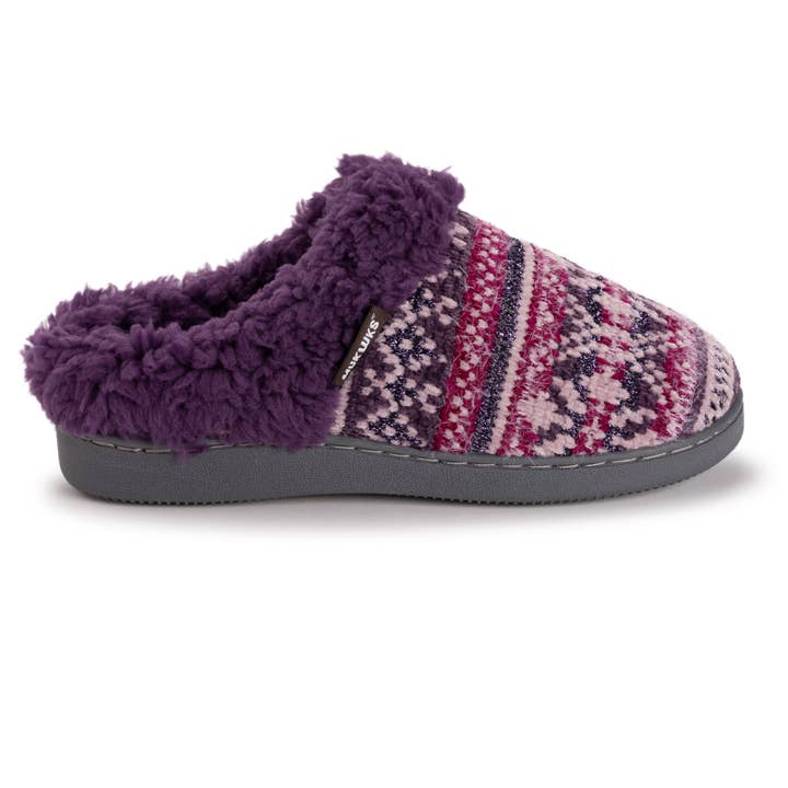 Muk Luks - Wholesale Slippers - Women's - MUK LUKS Women's Suzanne Clog Slipper8