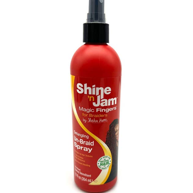 Majestic Wholesale - Wholesale Hair Spray - AMPRO SHINE N JAM MAGIC FINGERS BRAID GEL 4OZ 8OZ 16OZ1