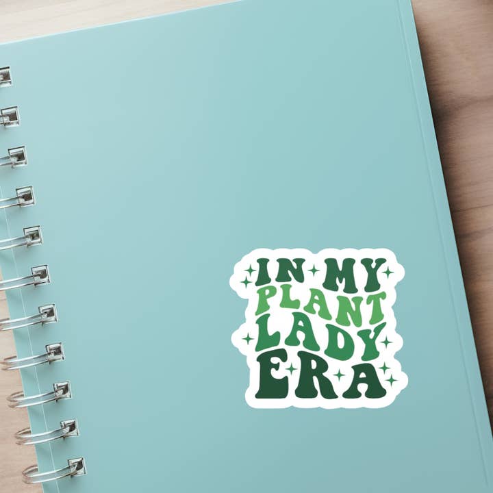 The Vinyl Rose - Vendita all'ingrosso Adesivo - Adesivi In My Plant Lady Era, Plant Era, adesivi Plant1