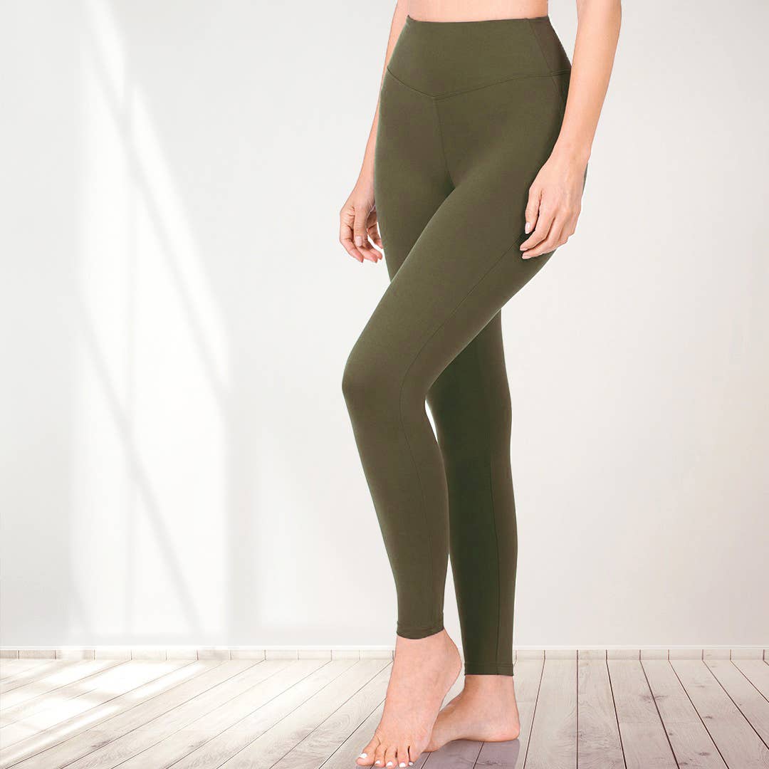 42POPS - Wholesale Athletic/Lounge Leggings - Women's - ",,..._ Waistband Full Length Leggings27
