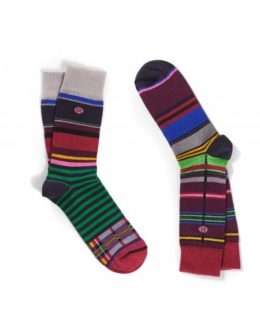 Dub & Drino - Wholesale Socks - Men's - Men's Sock Pack - New Stripes - LMA43441