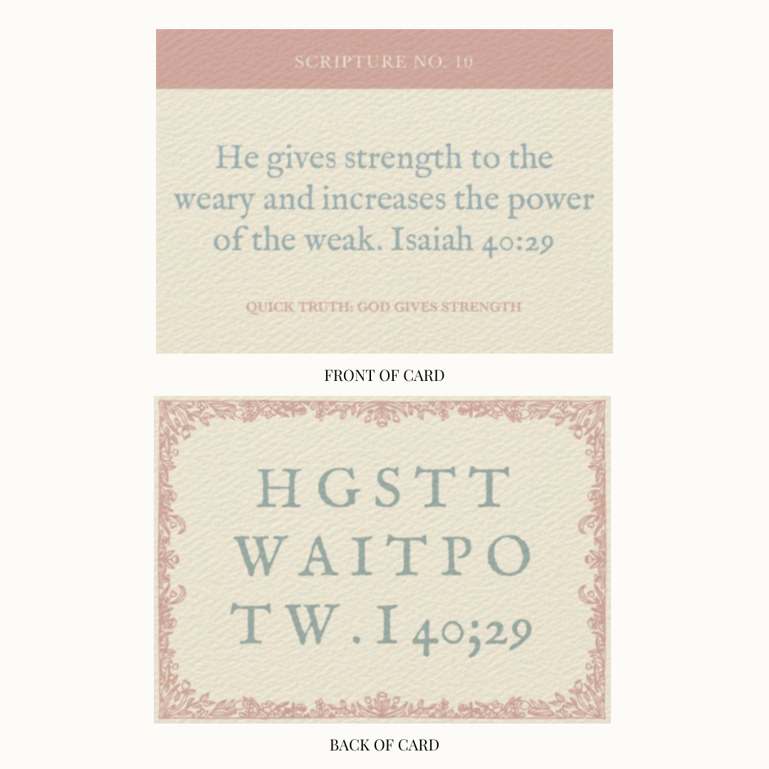 annalisa v. sawtell - Wholesale Stationery/Notecard Set - Scripture Cards for Labor & Delivery (Set of 20) | Christian5