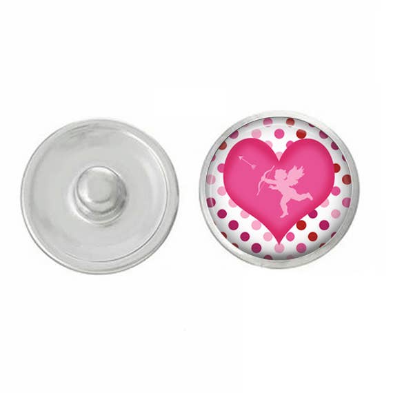 Valentinstag Cupids Pfeil Snap für Snap Schmuck für den Großhandel von Say It in A Snap Jewelry