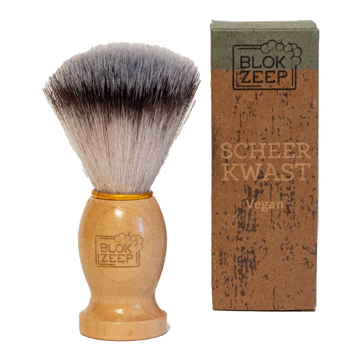 Blokzeep - Wholesale Shave Brush - Men's - Vegan Shaving brush - Bamboo0
