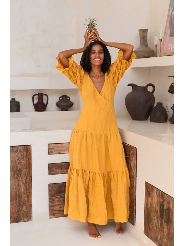 Luna + Sun the Label - Wholesale Dress – Women's - Kalani Wrap Dress1