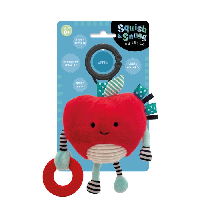 Make Believe Ideas - Wholesale Stuffed/Plush Toy - Kids & Baby - Squish and Snugg On The Go Apple