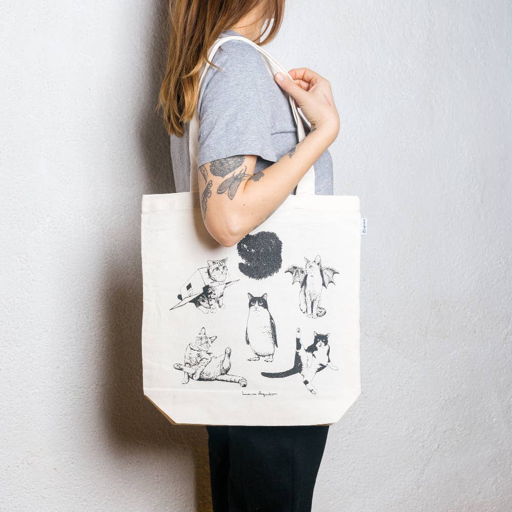 Lalauri - Wholesale Tote Bag - Women's - Tote Bag Some Cats1