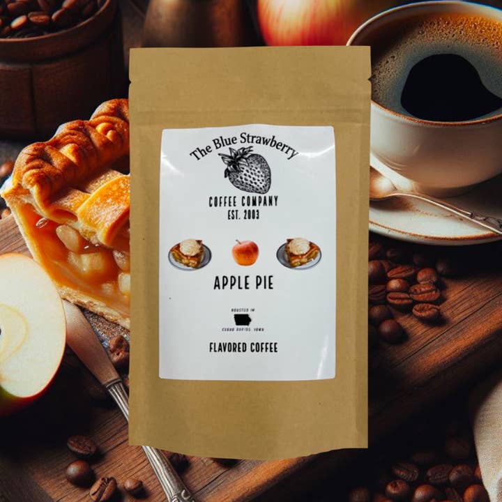 Apple Pie (Flavored Coffee) for wholesale by The Blue Strawberry Coffee Co