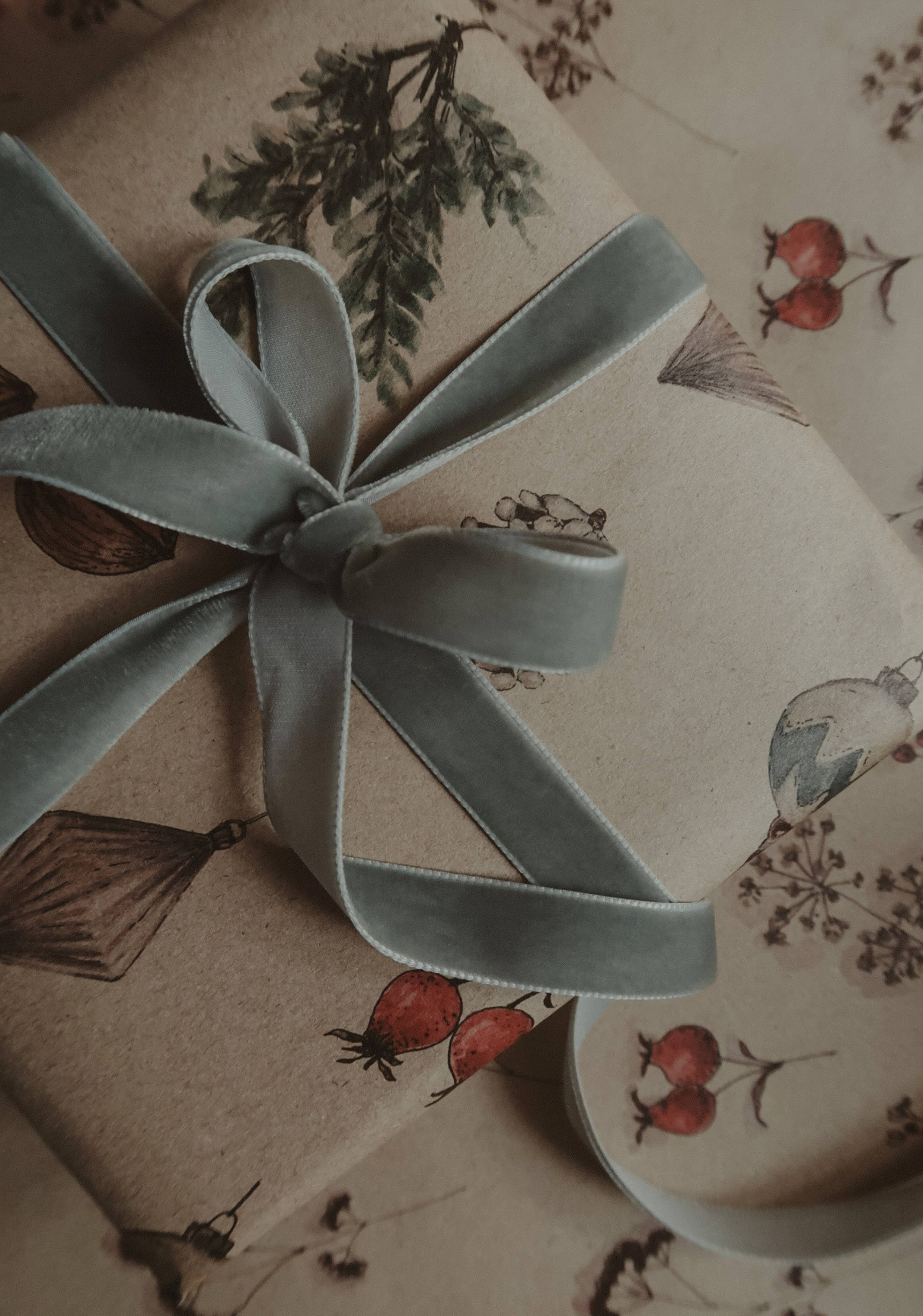 MyDesignPictures - Wholesale Flat Wrap - Christmas decors kraft Gift Paper1