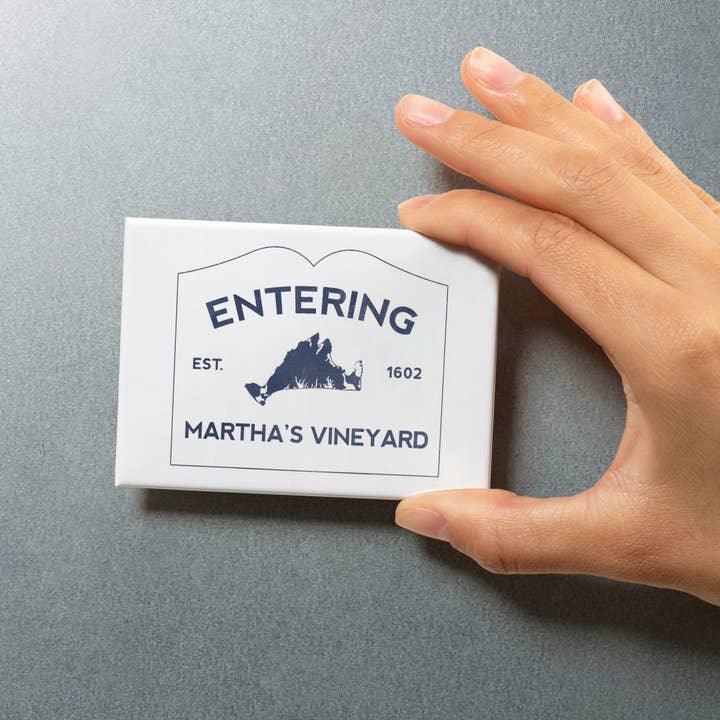 Lantern Press – wholesale Magnet – MAGNET Martha's Vineyard, Massachusetts Entering5