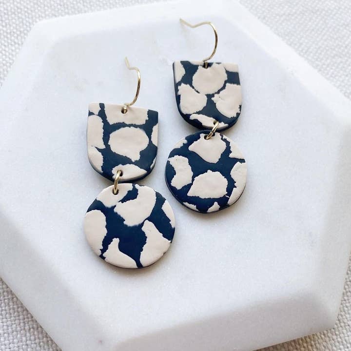 Grace & Good - Wholesale Dangle Earrings - The Payton in Spotted Earrings