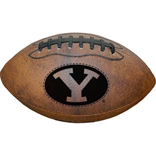 Mini ballon de football vintage NCAA BYU Cougars de 9 po pour la vente par Gulf Coast Sales