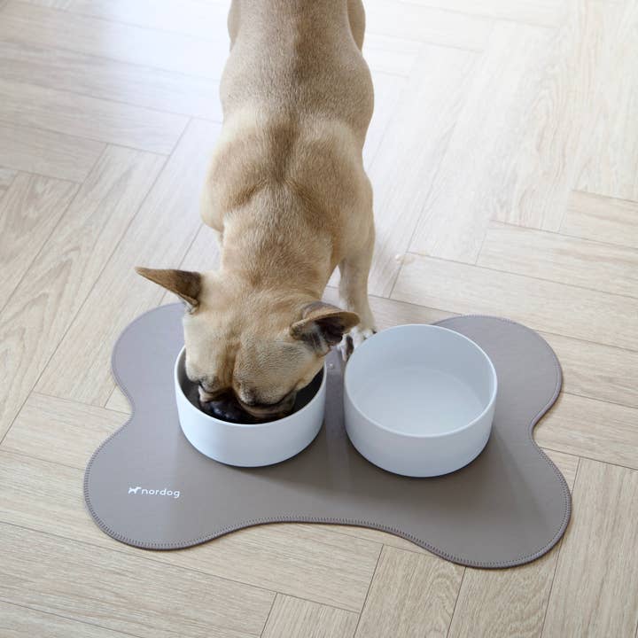 Nordog – Engroshandel Madmåtte til kæledyr – hund – Dækkeserviet til hundeskåle (cacao)10