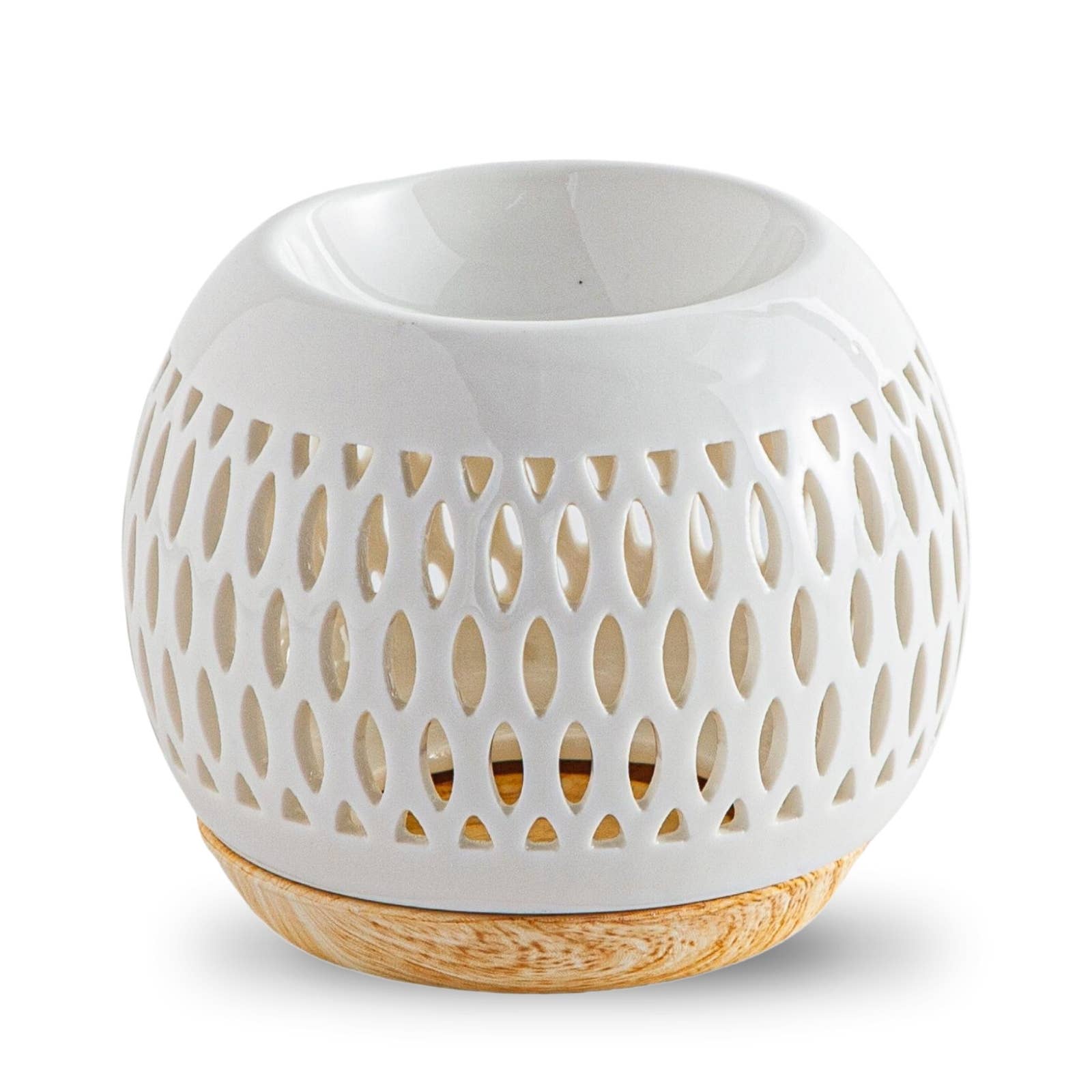 Zen'Arôme - Wholesale Oil Warmer - Scented burner, ceramic lattice scented wax melt10