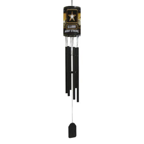 Good Tymes Enterprises Inc - Wholesale Wind Chime - Us Army Chime - Army Strong