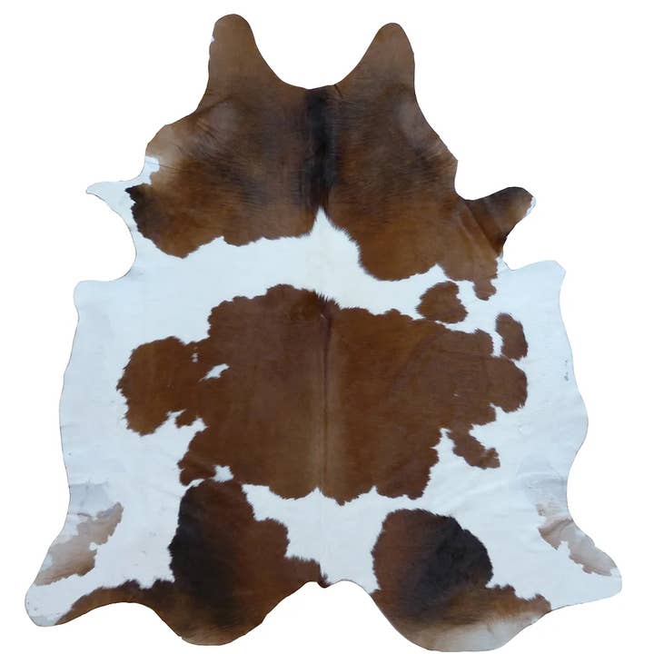 Marrone con pelle bovina bianca per la vendita all'ingrosso da parte di Chesterfield Leather