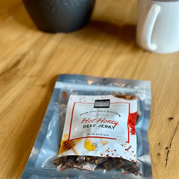 People's Choice Beef Jerky - Wholesale Jerky - Test Kitchen - Hot Honey Beef Jerky 2.0oz3