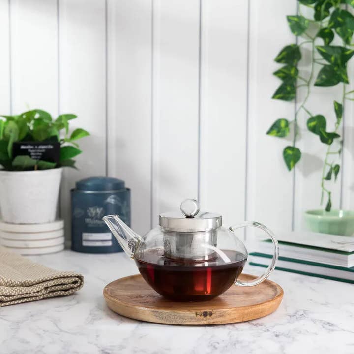 Whittard of Chelsea - Wholesale Tea Pot - Pimlico Glass 3-cup Teapot with infuser