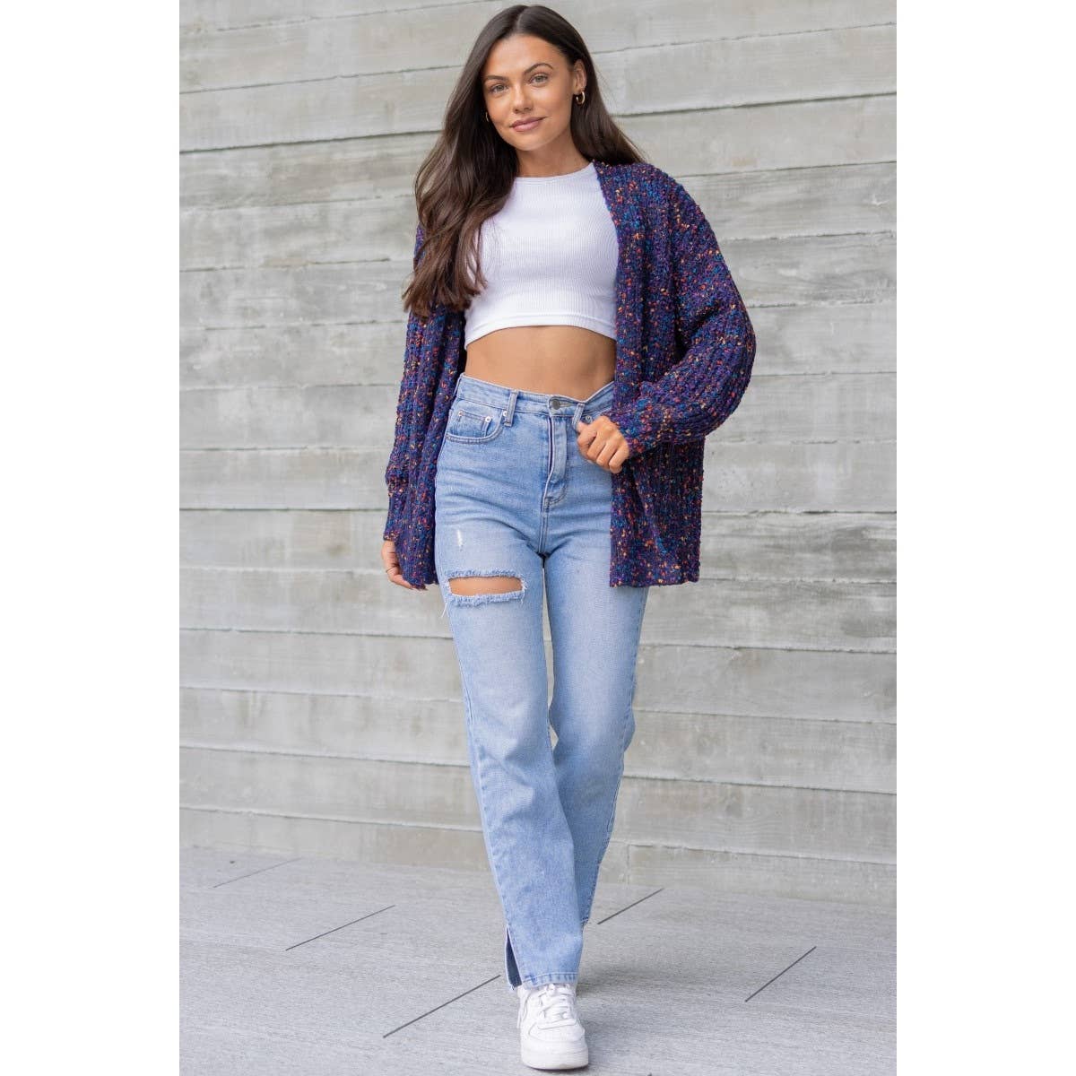 Multi KNIT JACKET_8WC1124 for wholesale on Faire5