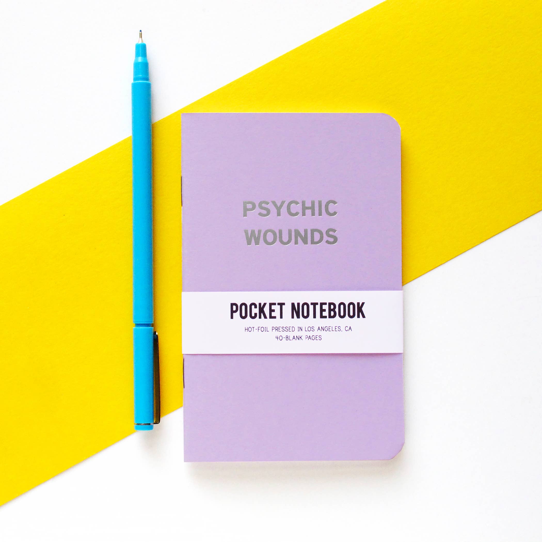 Word For Word Factory - Wholesale Notebook - PSYCHIC WOUNDS  - Pocket Notebook Journals2