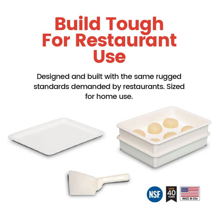 Prepa Pizza - Wholesale Bread tin - DoughMate Artisan Dough Tray Kit1