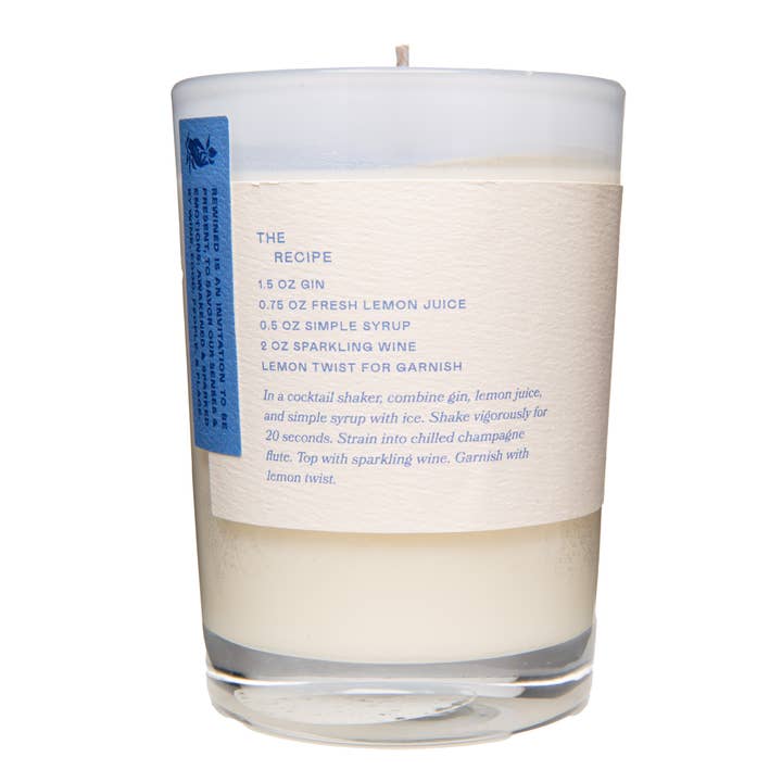 Rewined - Wholesale Jar/Filled Candle - Rewined French 75 Candle 6 oz3