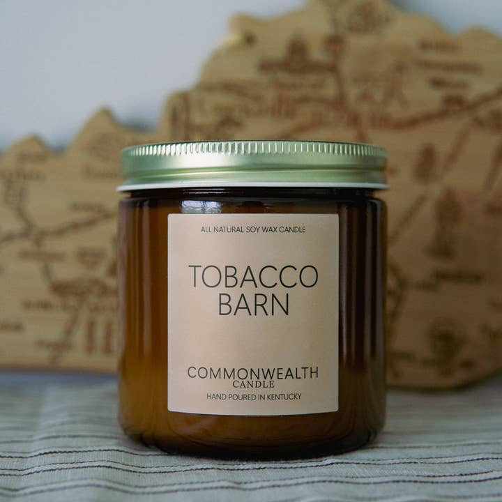 Commonwealth Candle - Wholesale Jar/Filled Candle - Tobacco Barn