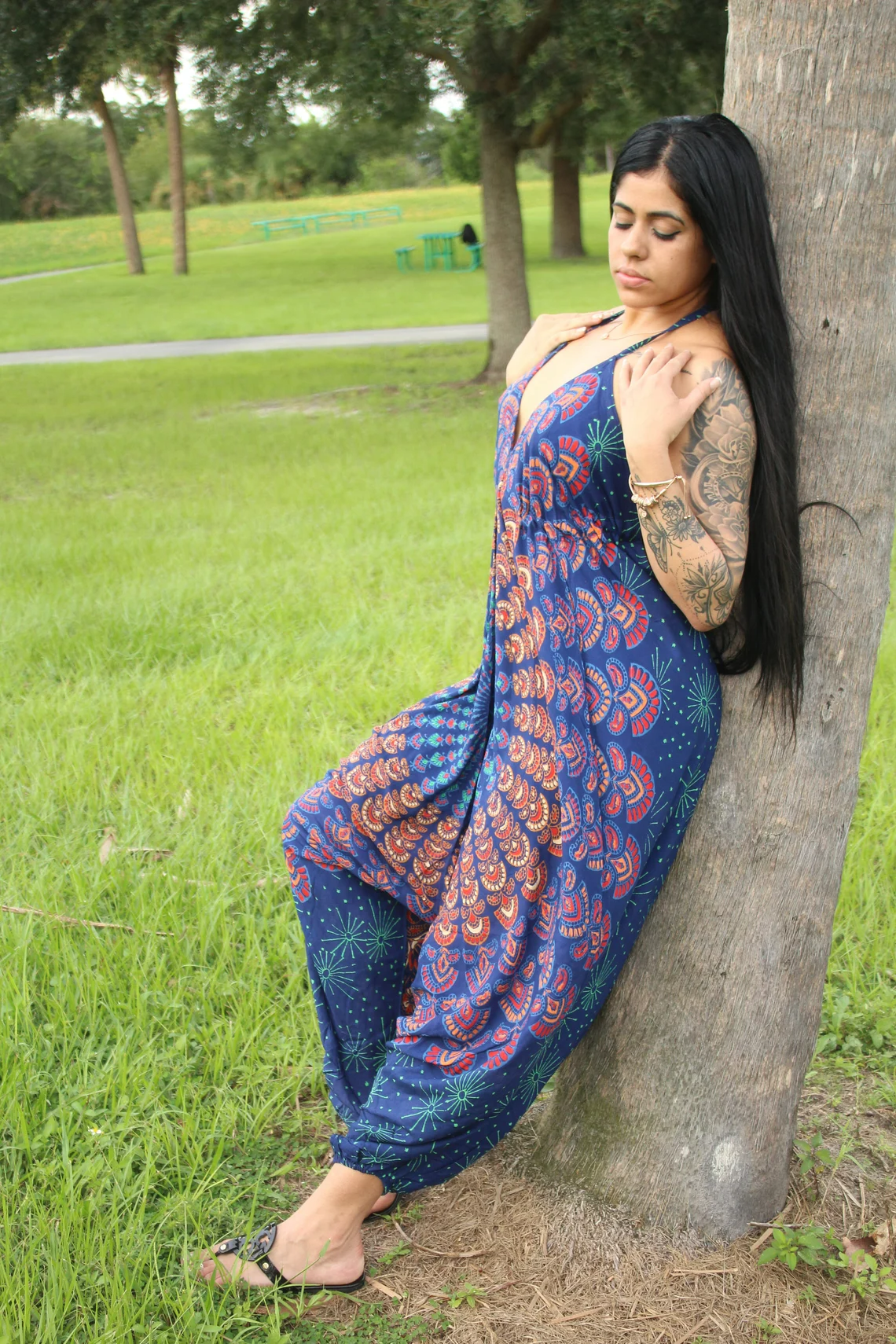 Foutaz LLC - Wholesale Jumpsuit - Women's - One Size Romper, Bohemian clothing, Boho Jumpsuit (Copy) (Co2