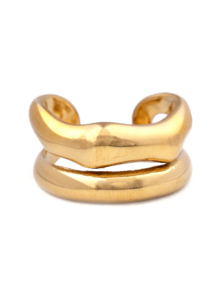 Bague ajustable en acier inoxydable Candela pour la vente par Cassette Barcelona