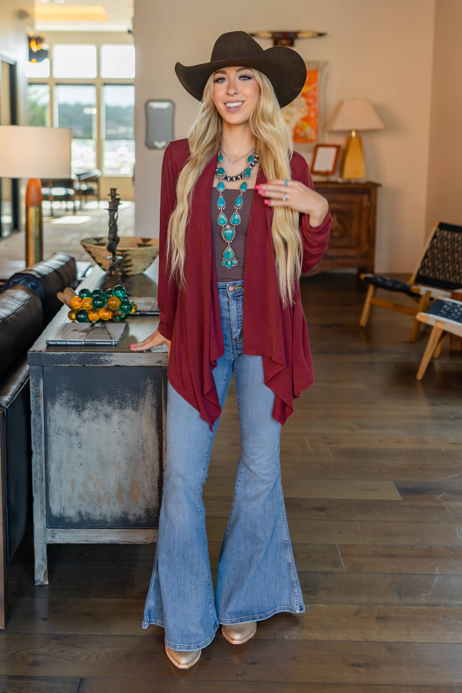 Dear Scarlett - Wholesale Cardigan - Women's - Effortless Lightweight Cardigan15