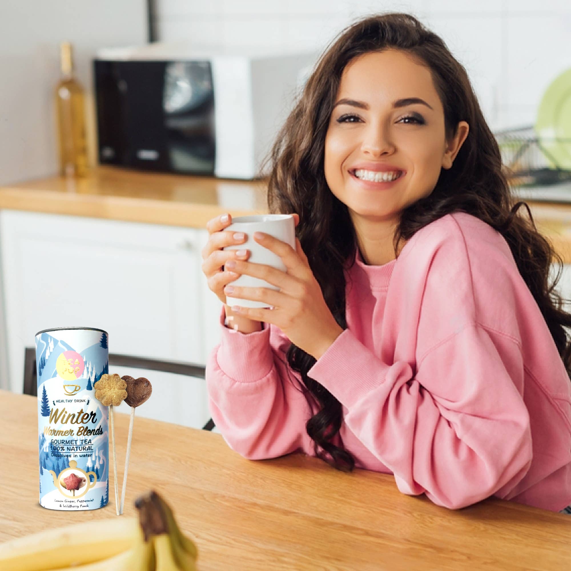 Northern Tea Company - Wholesale Tea Bags - NEW! Winter Warmer Tea-Pop sticks, 6 Delicious blends3