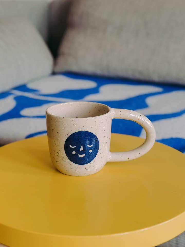 Large Mug | Smiling Face for wholesale by In August Company