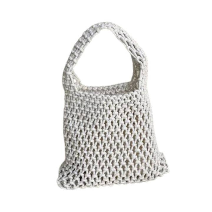 Shopping Tote White for wholesale by My Healing Bracelet