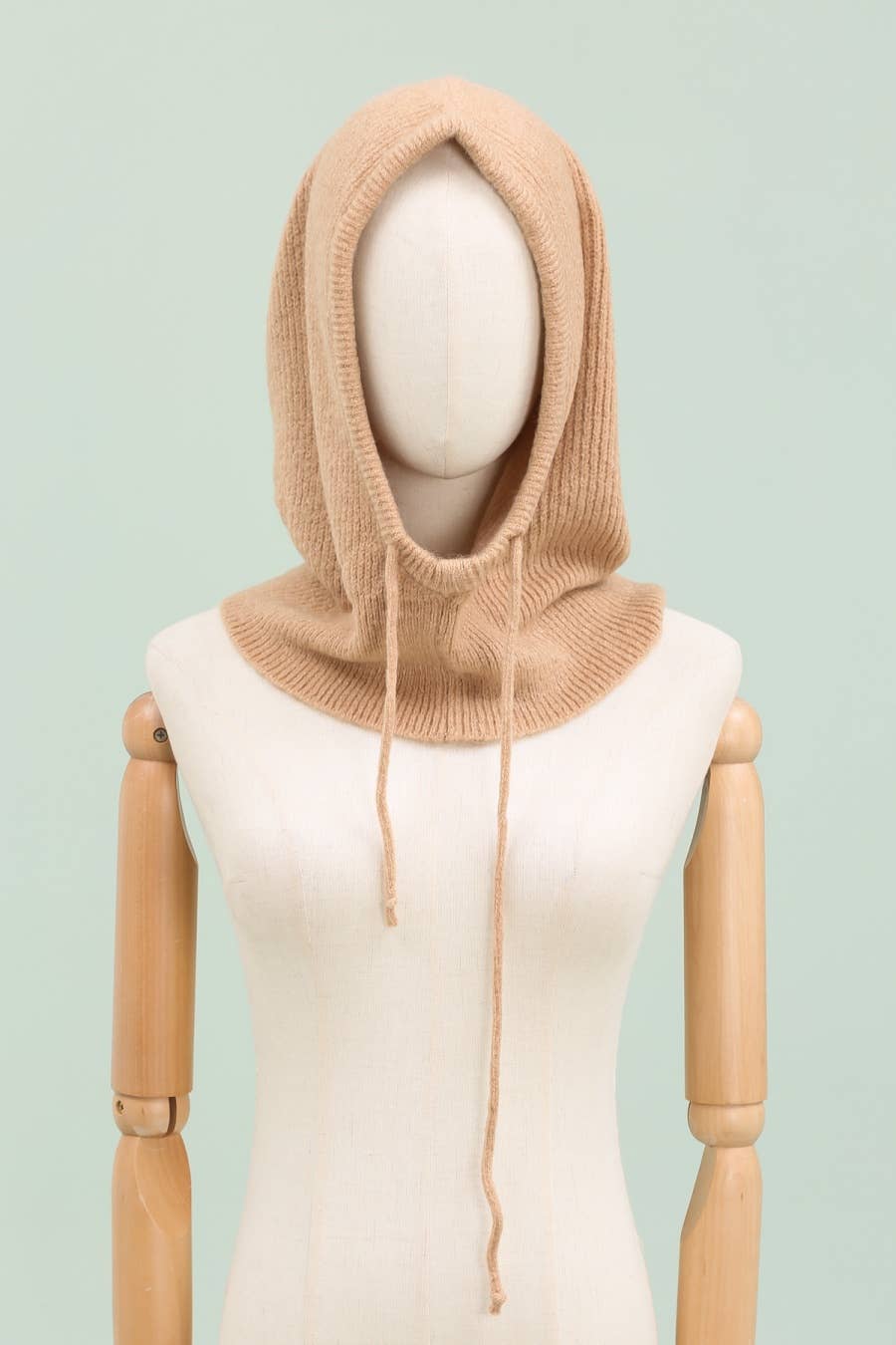 NAÏS PARIS – Großhandel Sturmhaube – Damen – Kapuze mit Kordelzug aus Alpaka und Wolle5