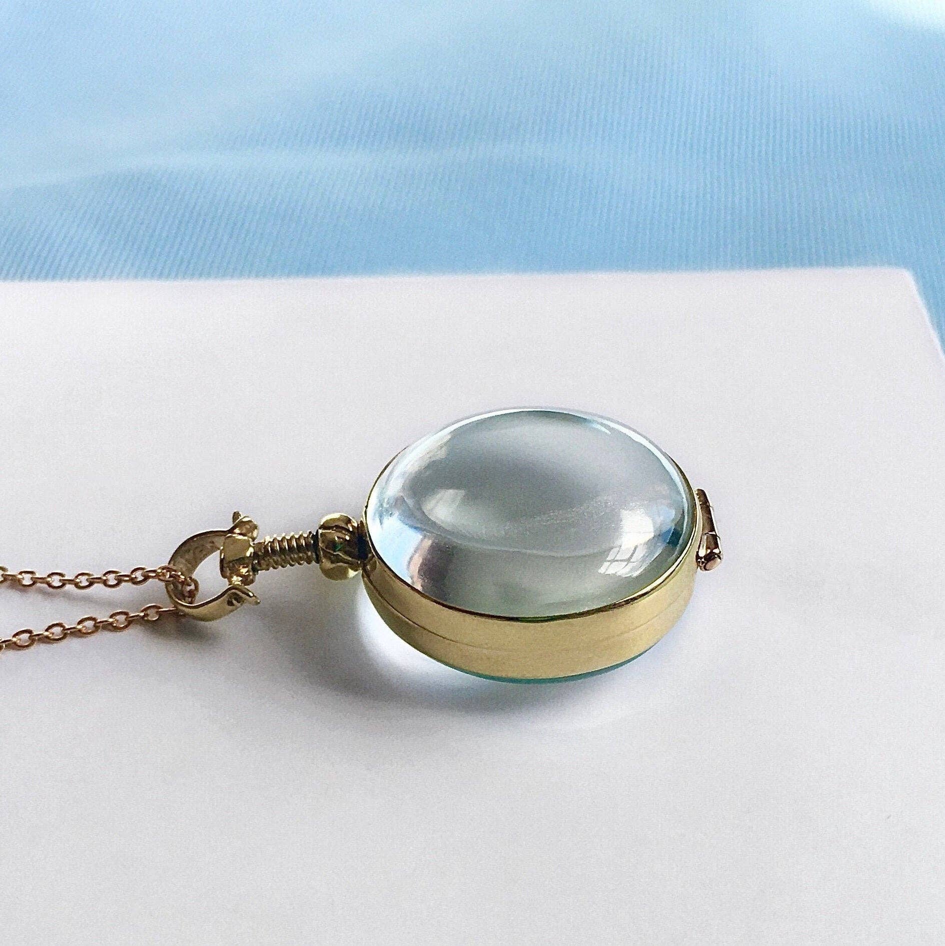 Mon Bijoux - Wholesale Medaillonkettingen - 18 kt verguld vintage gouden medaillon7