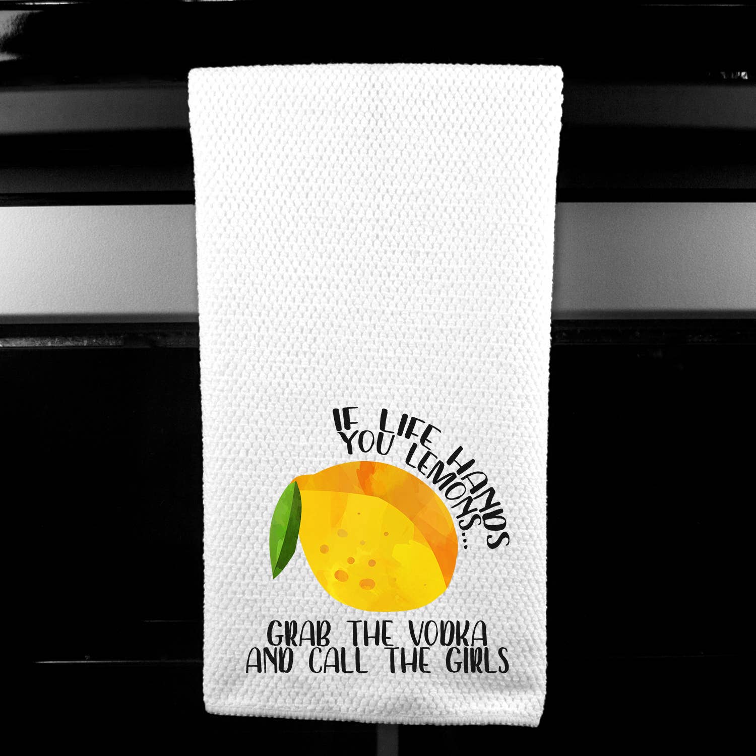 Dasha Alexander - Wholesale Tea Towel - Lemons Microfiber Towel 0