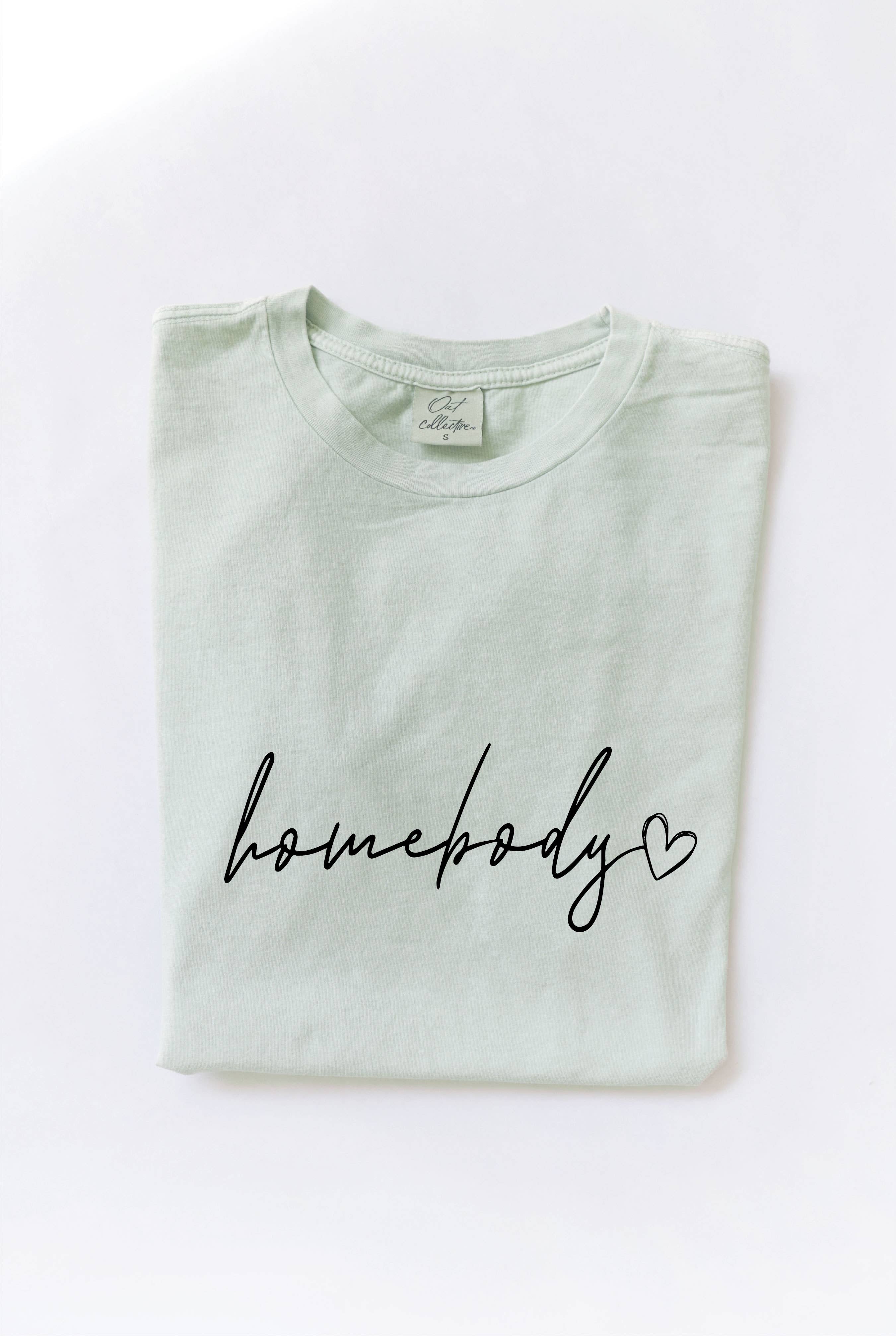 OAT COLLECTIVE – Engroshandel T-shirt med print - Dame – HOMEBODY Mineral grafisk top14