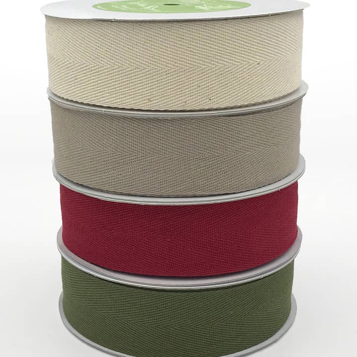 May Arts Ribbon – Engroshandel Bånd – 1.5 „rød 100% bomuld klassisk mellemvægt twill bånd1