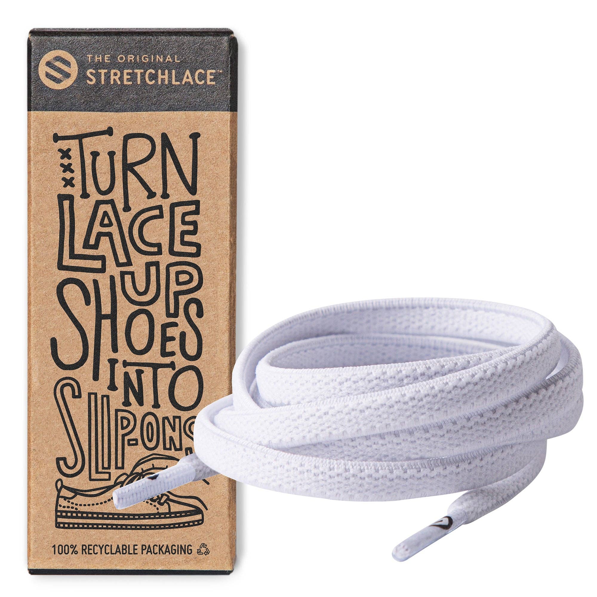 The Original Stretchlace - Vendita all'ingrosso Lacci per scarpe - Unisex - Lacci per scarpe elastici piatti63