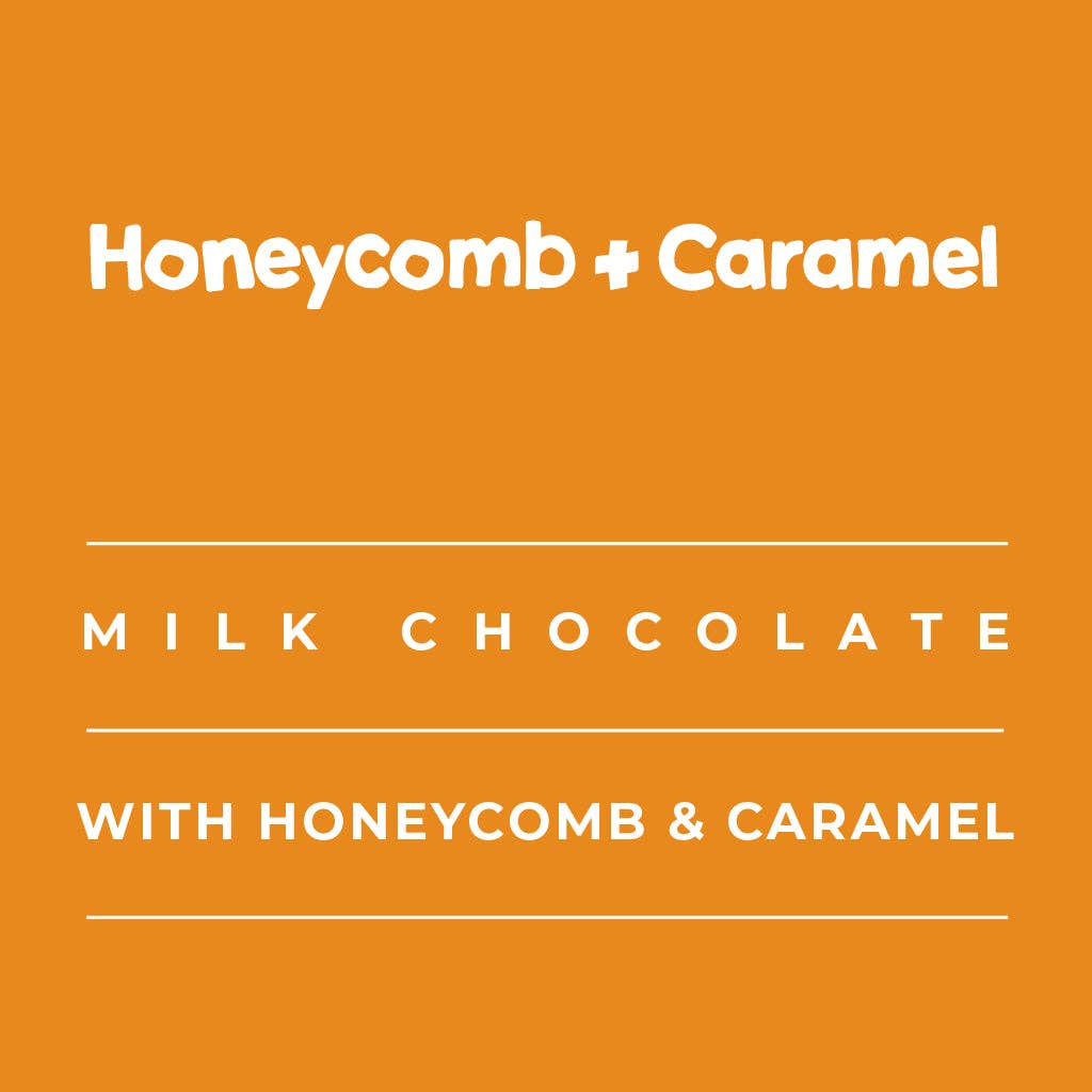 GNAW Chocolate – wholesale Chocolate bar – Honeycomb &  Caramel - Milk Chocolate Bar1