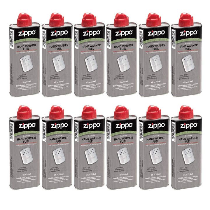 Benhalex - Wholesale Hand Warmer - Zippo Refillable Hand Warmer Fuel 4 fl. oz. Box of 12